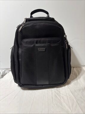 Everki EKP127 Black Backpack-Professional Travel & Laptop Backpack. 15” NWOT